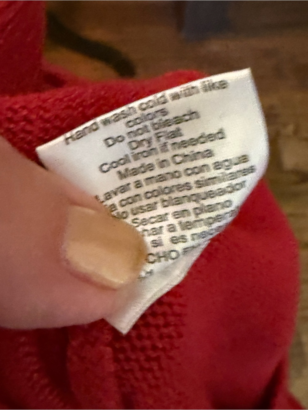 Red Pearl-Trim Ruffle Sweater - Women - Picture 7 of 7